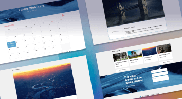 Gatsby Event 1 - Monthly View Calendar
